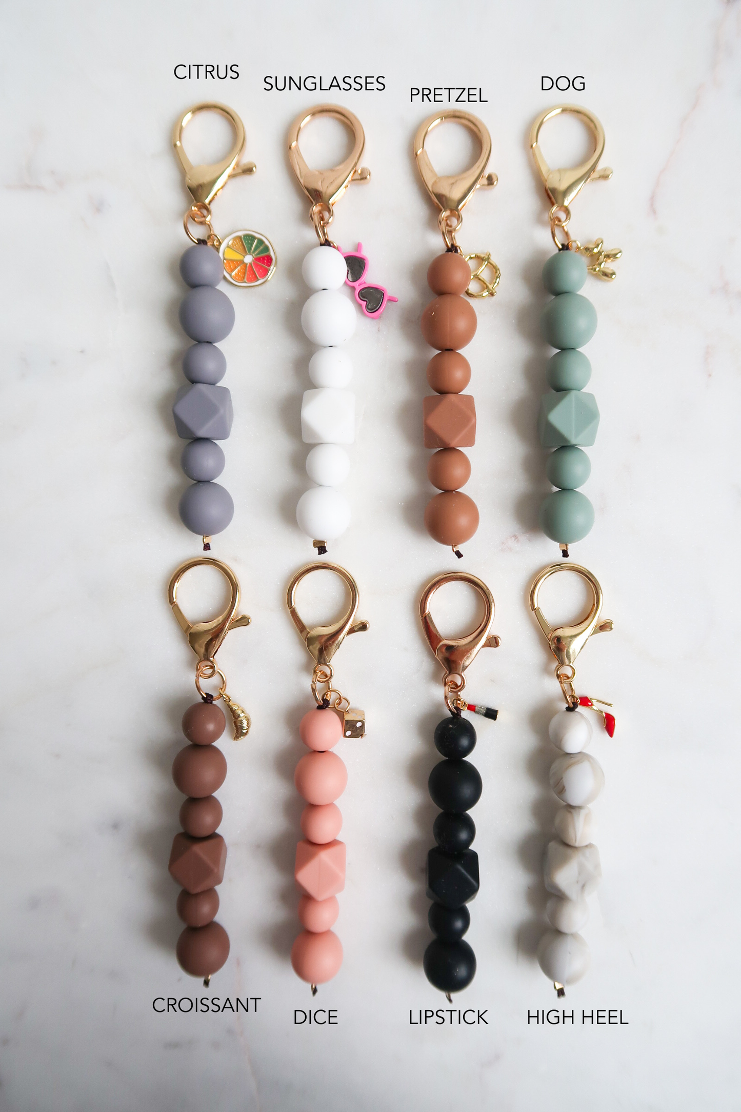 Petite Beads + Charm